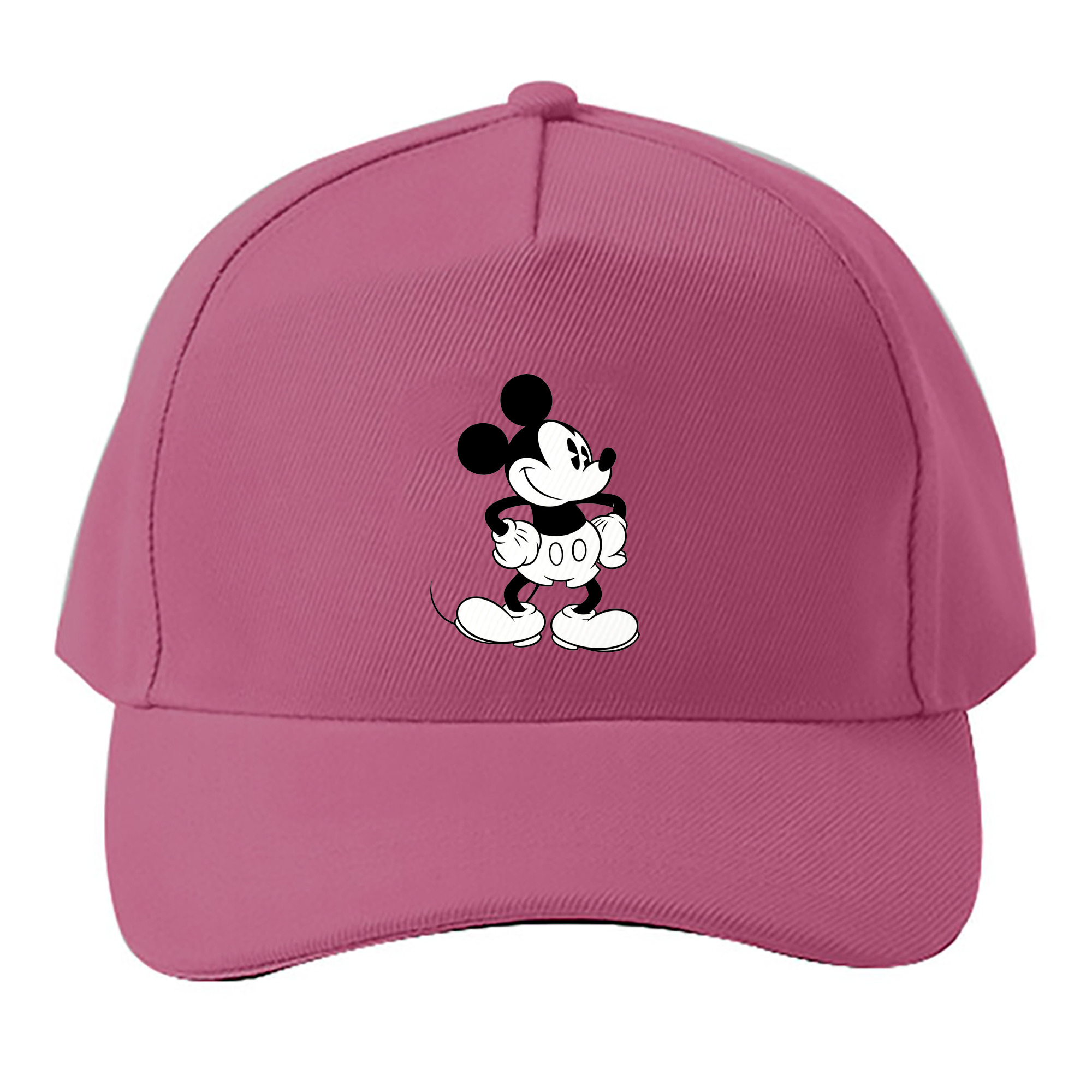 （画像用） ミッキーマウス Mickey Mouse ベースボールキャップ 綿100％ 男女兼用 帽子 スポーツ